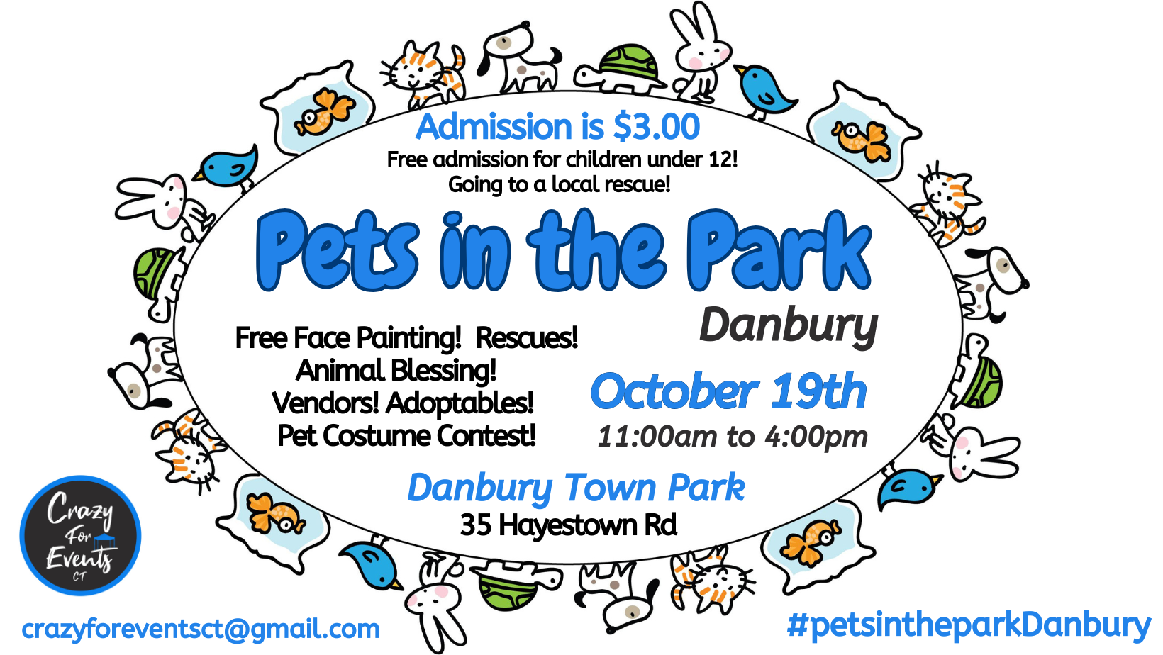 Pets in the Park Danbury 2025!