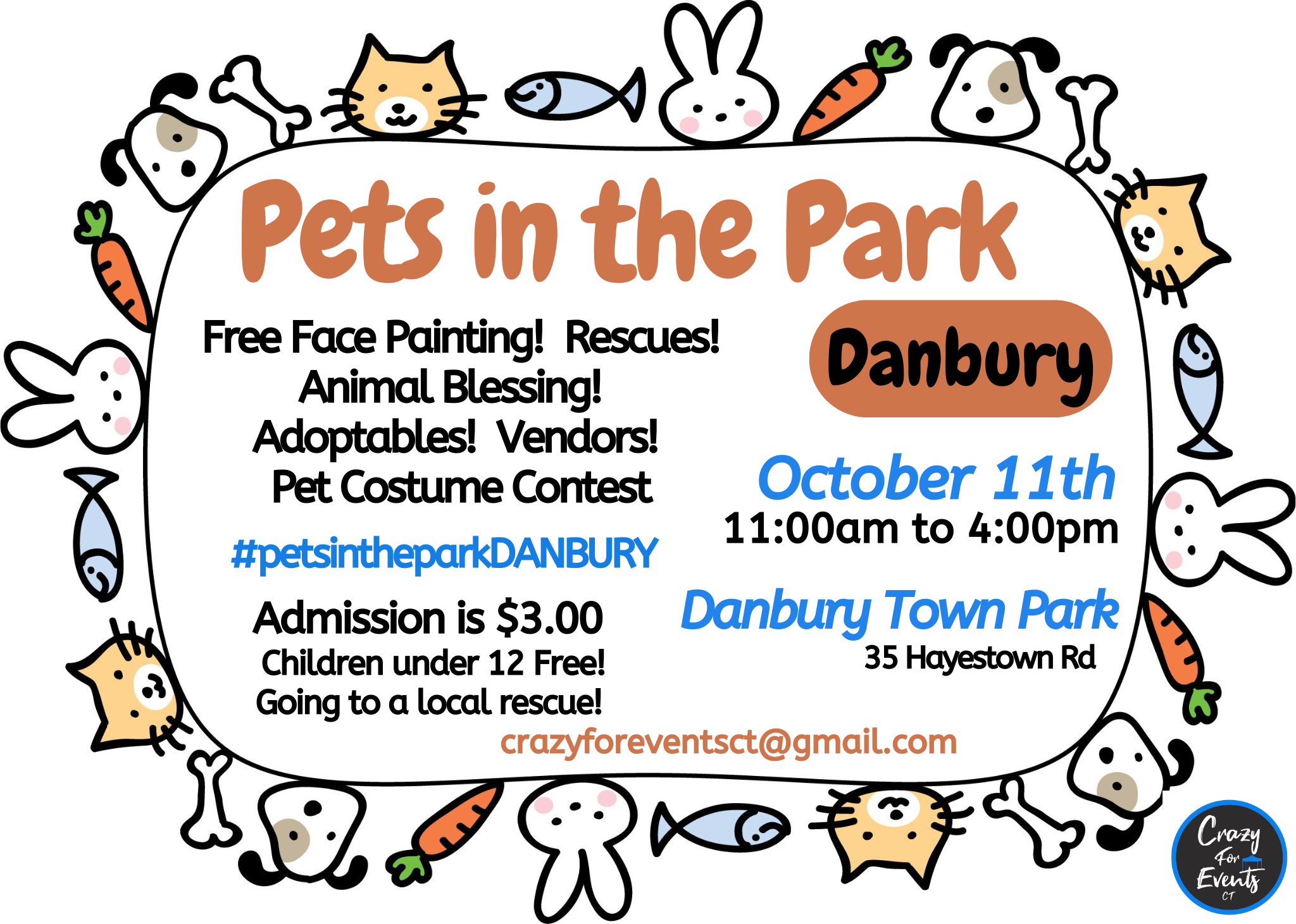 Pets in the Park Danbury 2026!